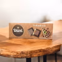 تابلت شکلات تخته‌ ای وا‌ول با مغزهای ترامیسو