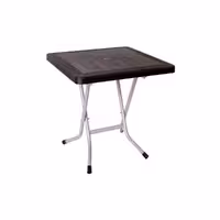 میز ناهارخوری کد 523 پایه فلزی تاشو ناصر پلاستیک