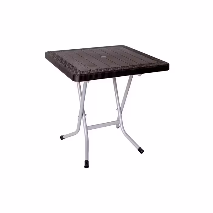 میز ناهارخوری کد 523 پایه فلزی تاشو ناصر پلاستیک