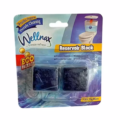 قرص جرمگیر توالت فرنگی ولناکس Wellnar Deeply Cleaning بسته 2 عددی