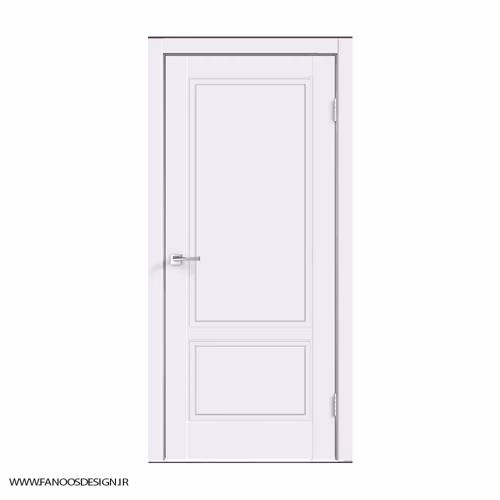 درب اتاق خواب نئو کلاسیک دو قاب کد 1157