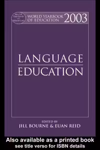 خرید و دانلود نسخه کامل کتاب World Yearbook of Education 2003: Language Education (World Yearbook of Education)