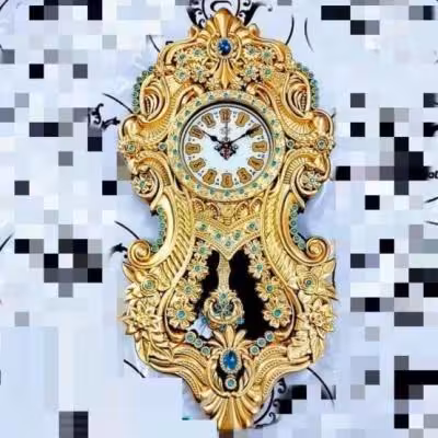 ساعت دیواری طرح سلطنتی کد106