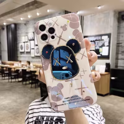 کاور مدل خرسی کد 00637 مناسب برای گوشی موبایل اپل iPhone 12