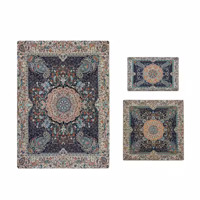 سجاده و جانماز ترمه نگین خاتم طرح افشاری کد SRM