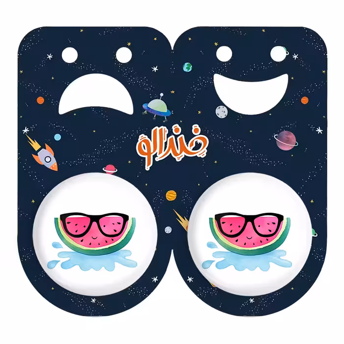 پیکسل خندالو مدل هندوانه کد 5363 به همراه مگنت