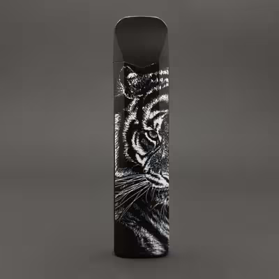 فندک مدل المنتی طرح پلنگ و پاد کد DKD-926 