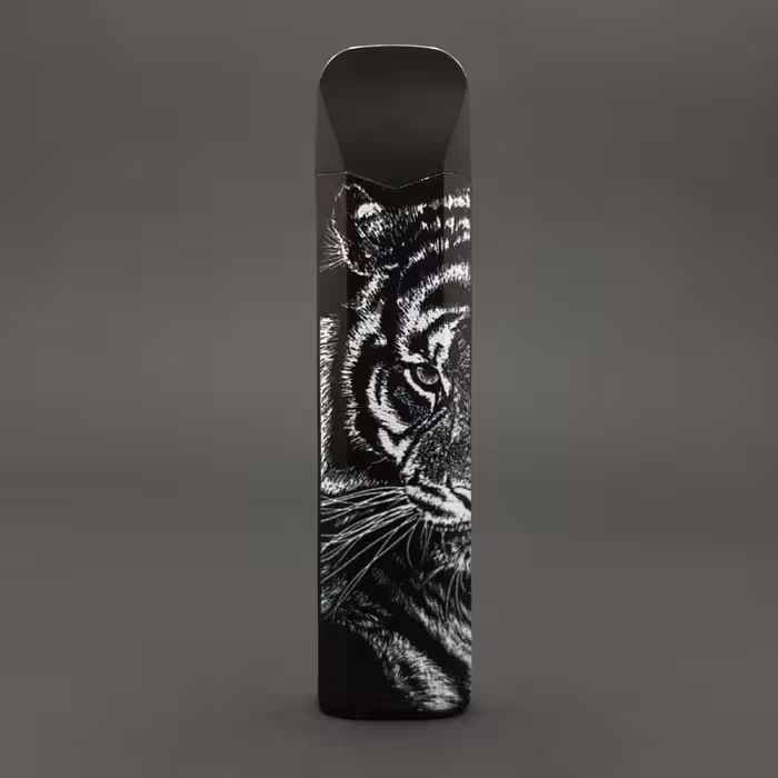 فندک مدل المنتی طرح پلنگ و پاد کد DKD-926 