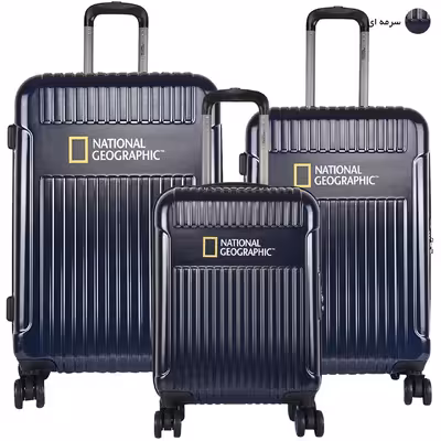 مجموعه سه عددی چمدان نشنال جئوگرافیک مدل TRANSIT کد 700503