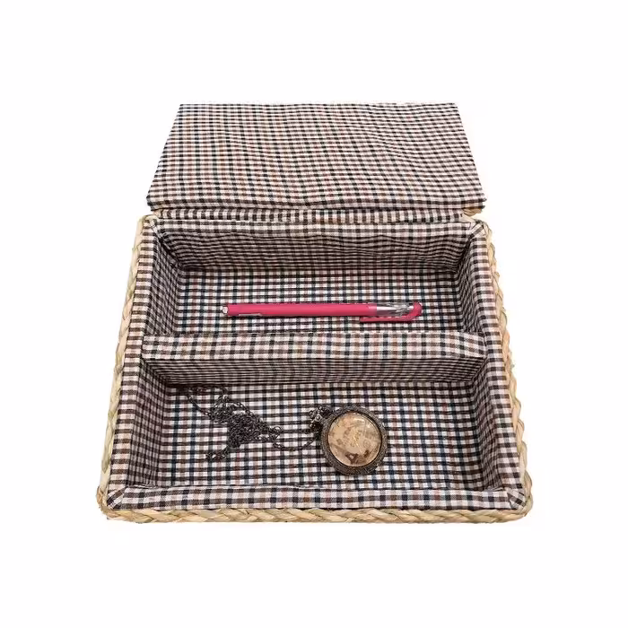 جای قاشق و چنگال حصیری مدل KMTN2419