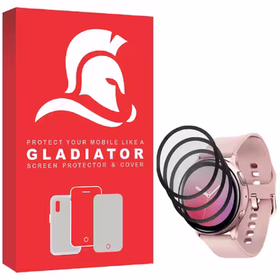 محافظ صفحه نمایش گلادیاتور مدل GWP3000 مناسب برای ساعت هوشمند سامسونگ Active 44mm بسته سه عددی