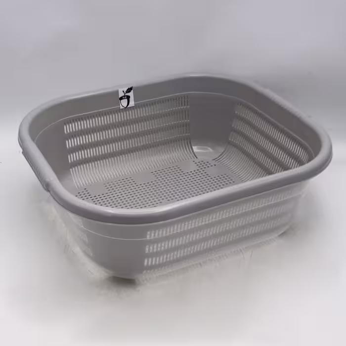 آبکش و لگن مدل بلوط کد YPB-T40-37x32.5CM بسته 2 عددی