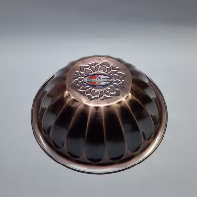 لگن مدل استیل طرح مسی کد 30