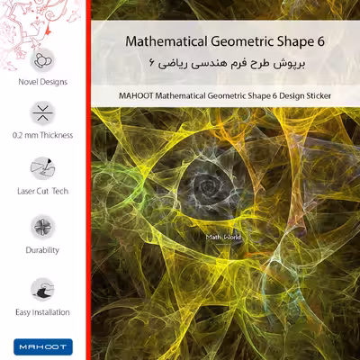 برچسب پوششی ماهوت مدل Mathematical Geometric Shape 6 مناسب برای گوشی موبایل آنر 7X