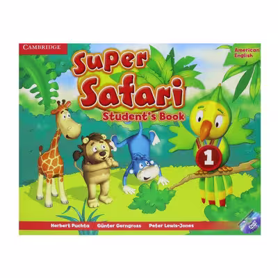 کتاب super safari 1 american اثر جمعی از نویسندگان انتشارات زبان اُبوک
