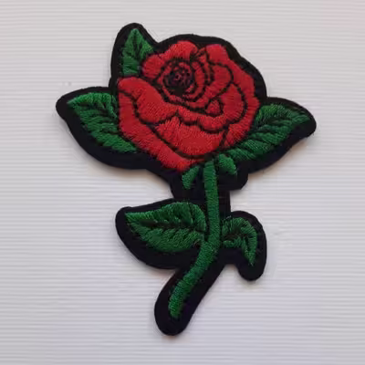 استیکر پارچه و لباس کد LOG2-5017 مجموعه 2 عددی