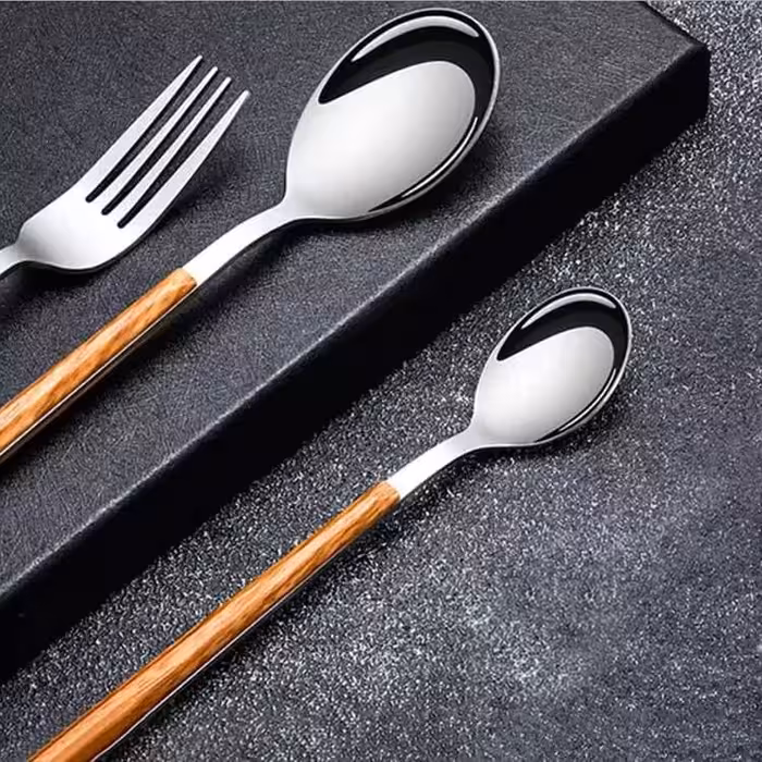 سرویس قاشق و چنگال 33 پارچه جی فی نی مدل R-W-L