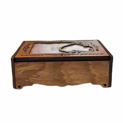 جعبه موزیکال طرح قاب عکس