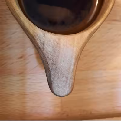 لیوان چوبی مدل قدیر کد 23