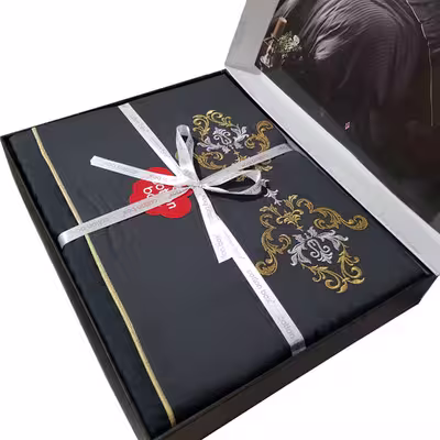 سرویس روتختی کاتن باکس مدل tiana-yesil دو نفره 6 تکه