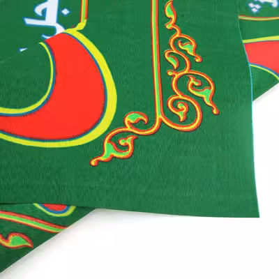 پرچم مدل کتیبه سردری طرح نیمه شعبان سلام بر مهدی منتقم فاطمه کد 20002861