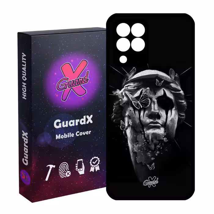 کاور گارد ایکس طرح مرد مدل Glass10278 مناسب برای گوشی موبایل سامسونگ Galaxy M33/M33 5G