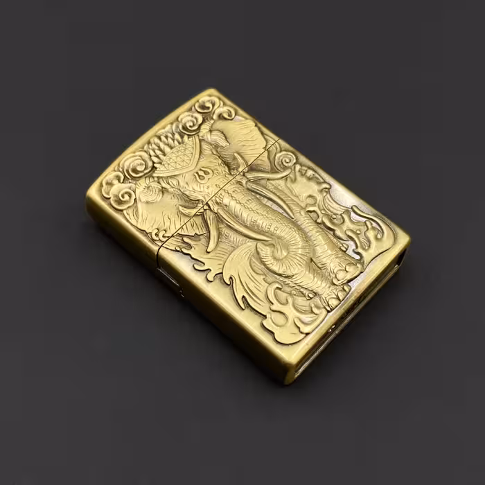 فندک مدل سنگی طرح فیل کد DKD-859