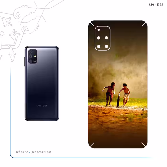 برچسب پوششی ماهوت مدل childs play مناسب برای گوشی موبایل سامسونگ Galaxy M51