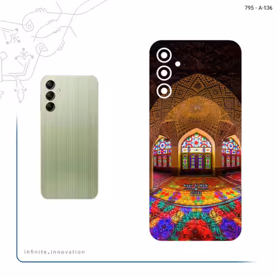 برچسب پوششی ماهوت مدل Nasir Al-Molk Mosque مناسب برای گوشی موبایل سامسونگ Galaxy A14