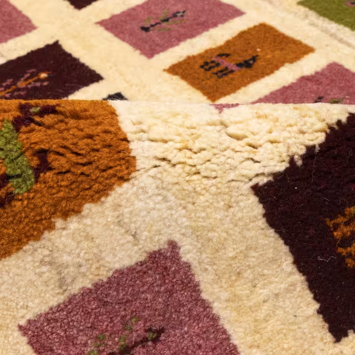 گبه دستباف ذرع و نیم سی پرشیا کد 122242