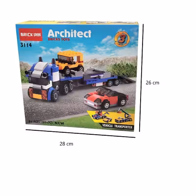 ساختنی مدل تریلی و جرثقیل و ماشین بر کد 12435