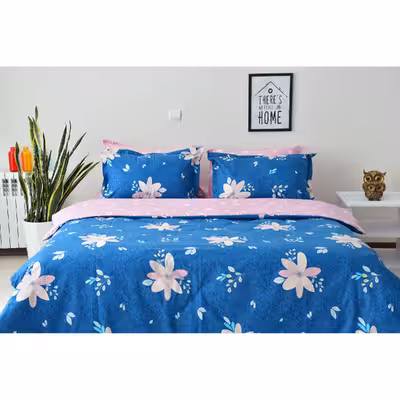 سرویس ملحفه بومرنگ مدل Flora دونفره 6 تکه