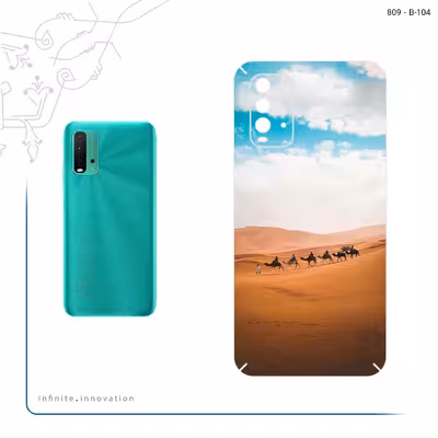برچسب پوششی ماهوت مدل Camel مناسب برای گوشی موبایل شیائومی Redmi 9T