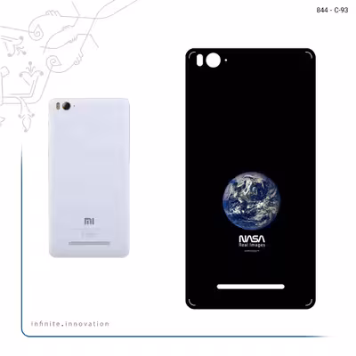 برچسب پوششی ماهوت مدل NASA Home Earth مناسب برای گوشی موبایل شیائومی Mi 4i