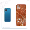 برچسب پوششی ماهوت مدل Red Marble مناسب برای گوشی موبایل سامسونگ Galaxy A12 Nacho