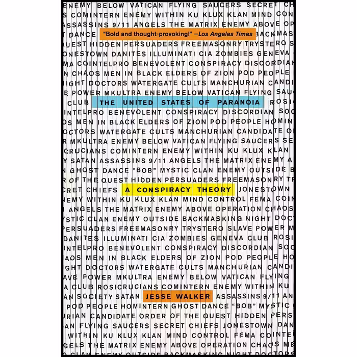 کتاب The United States of Paranoia اثر Jesse Walker انتشارات Harper Perennial