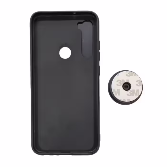 کاور طرح خرس کد 880 مناسب برای گوشی موبایل شیائومی Redmi Note 8 به همراه پاپ سوکت