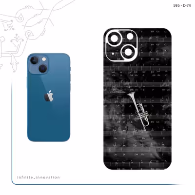 برچسب پوششی ماهوت مدل Trumpet مناسب برای گوشی موبایل اپل iPhone 13 Mini