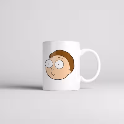 ماگ طرح اسم سیروان مدل rick and morty کد 1024
