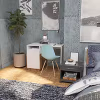 میز تحریر شلف دار مدل مدرن