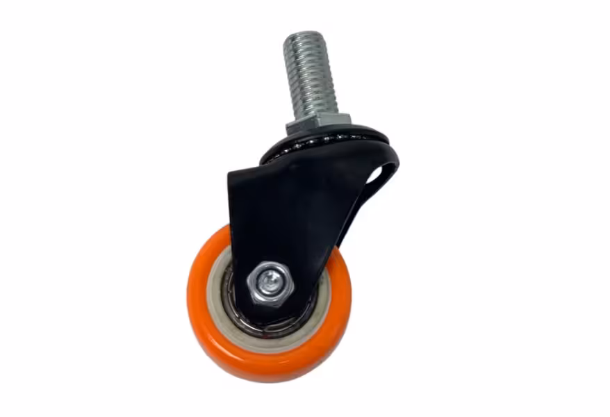 چرخ نارنجی (پلی آمید) پیچی سایز 5