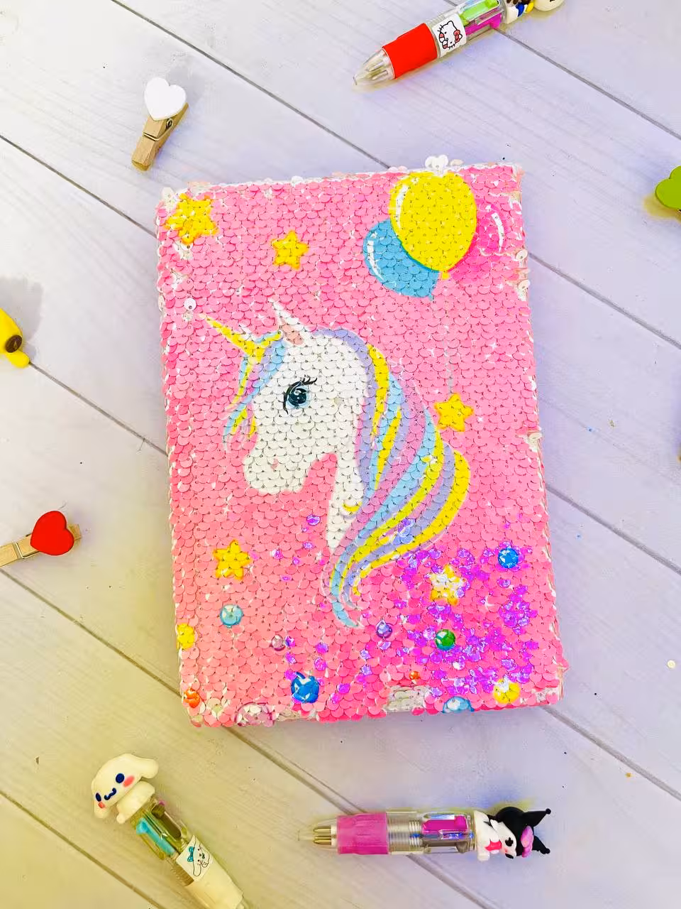 دفتر پولکی یونیکورن 3