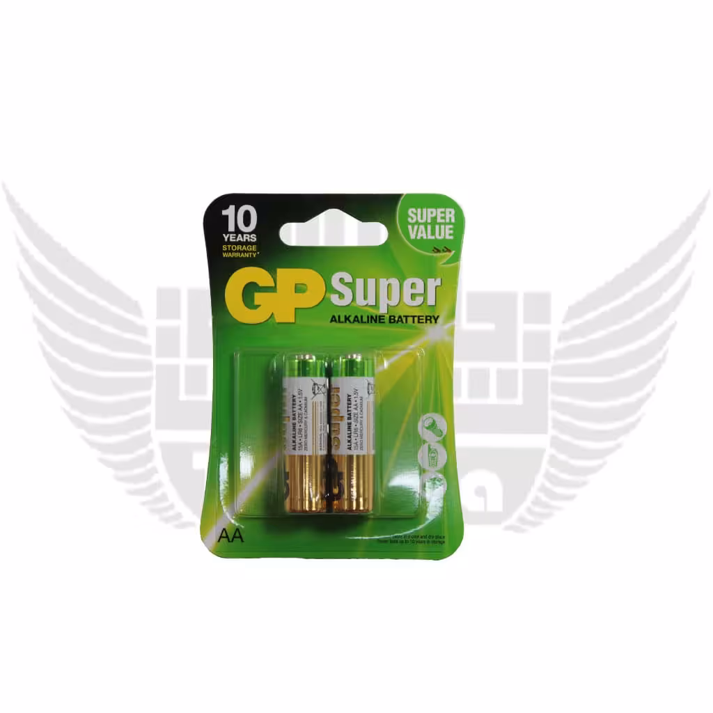 باتری قلمی جی پی سوپر مدل ALKALINE BATTERY