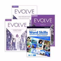 مجموعه کامل کتاب ایوالو 6 | مجموعه کتاب انگلیسی Evolve 6   video   Oxford word skills upper Intermediate
