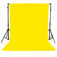 فون بک گراند زرد کروماکی Yellow Backdrop Chromakey 3×5