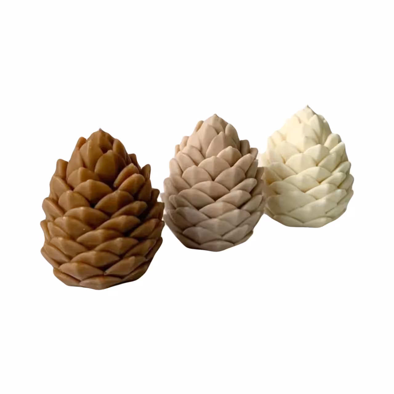 شمع میوه کاج مجموعه 3 عددی