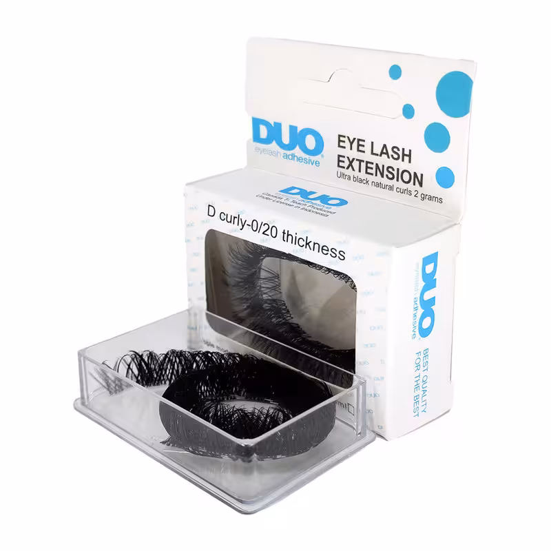 مژه مصنوعی دی وو مدل فیشر سایز 12 بسته 3 عددی