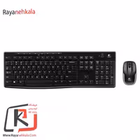 کیبورد و ماوس بی سیم لاجیتک مدل Logitech MK270 Wireless Keyboard