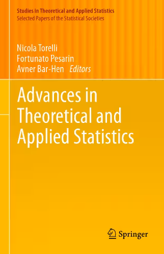 خرید و دانلود نسخه کامل کتاب Advances in Theoretical and Applied Statistics