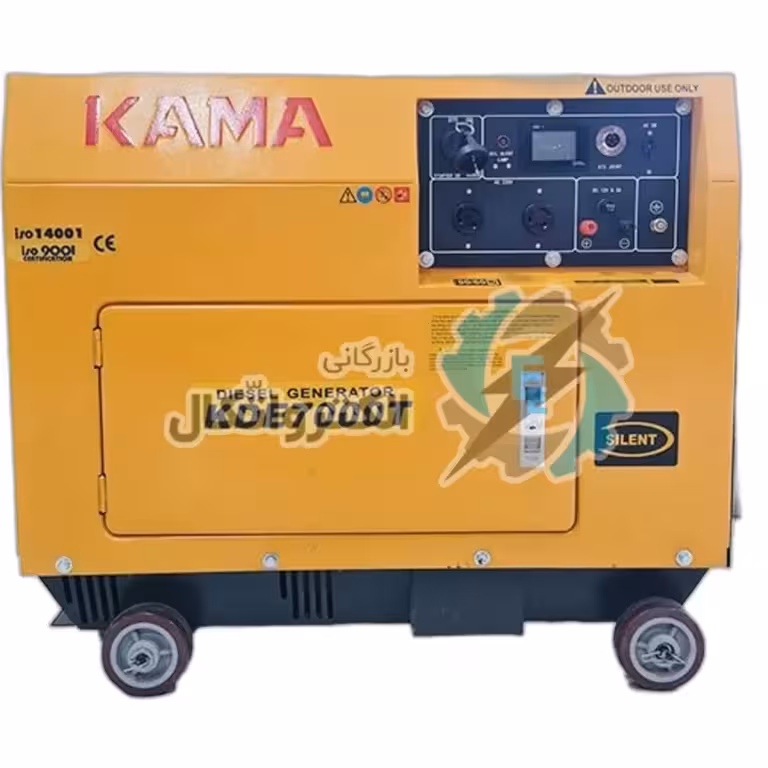 موتور برق کاما 5.5 کیلو وات گازوئیلی مدل KDE7000T
